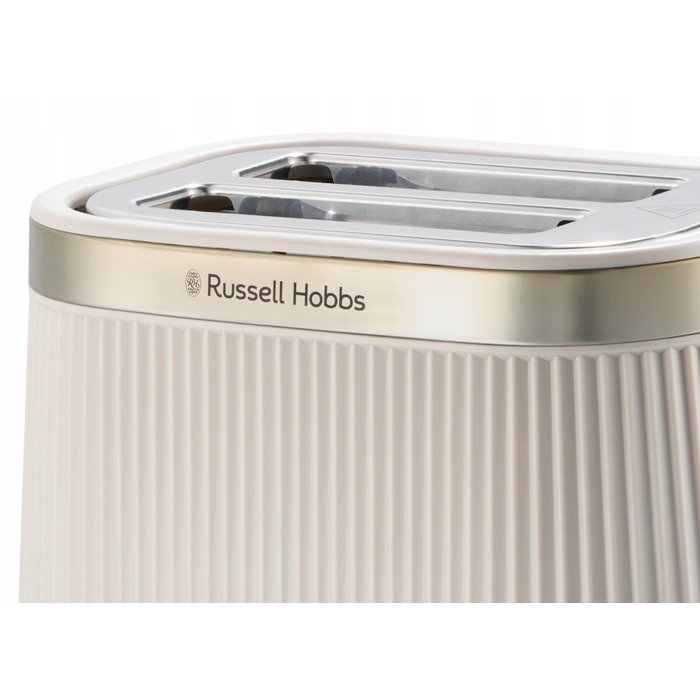 Тостер Russell Hobbs Bronte 26761-56, Кремово-бежевий/Коричневий, 980 Вт