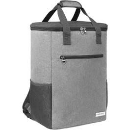 anndora Cooler Bag Light Grey - Model Selection (28 Liter - Light Grey Meliert)