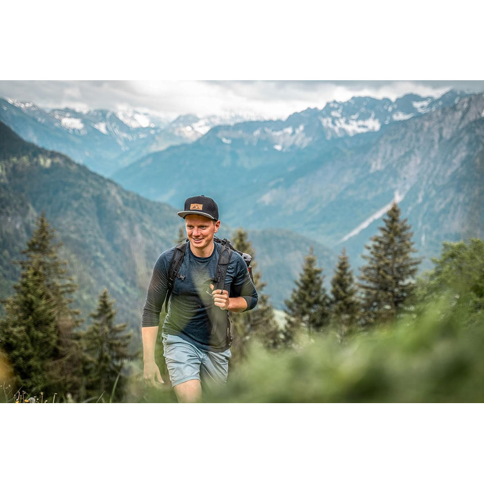 Кепка бейсболка Jumping Bird • Унісекс • Знімний козирок • Легка, регульована, чорно-сіра