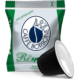 Капсули для кавомашини Caffè Borbone Oro Nespresso-сумісні, декаф (без кофеїну), 50 шт по 0.25 г