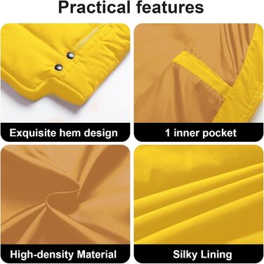 Чоловіча жилетка Chrisuno з пуховим наповнювачем, стеганий верх, для активного відпочинку та катання на лижах, армійного кольору (зелений)