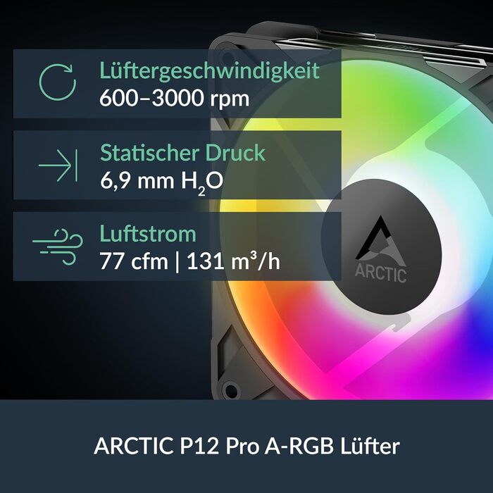 Система водяного охолодження ARCTIC Liquid Freezer III Pro 360 A-RGB для ПК: 3x120 мм радіатор, PWM-помпа, сумісність AMD AM5/AM4, Intel LGA1851/1700
