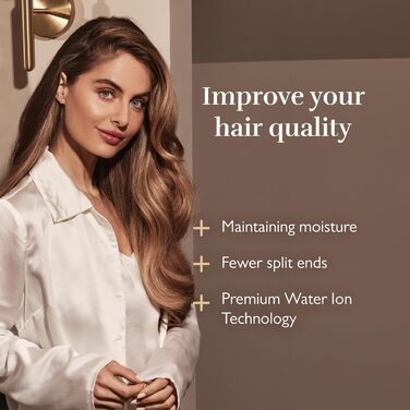 Фен Silk'n SilkyAir Pro з безщітковим мотором та іонізацією - преміум якість, колір шампань