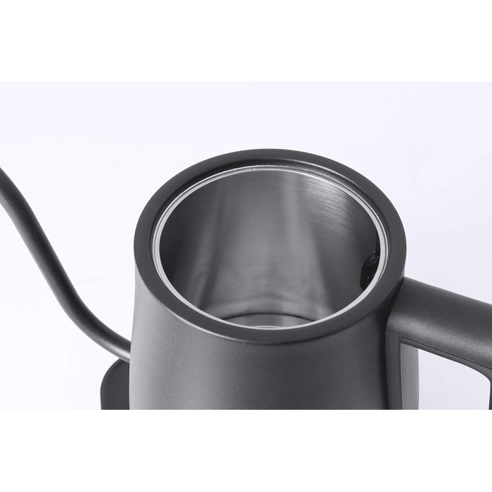 Електричний чайник CASO Coffee Classic Kettle – чорний, з нержавіючою сталі, для чаю та кави, преміум-якість