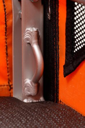 TrendPet DogBus S - Підвісний велосипедний причіп для собак з алюмінію, для малих та середніх собак