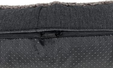 Ортопедична подушка для собак TRIXIE 'Vital Kissen Bendson', овал, 80 x 55 см, сірий колір