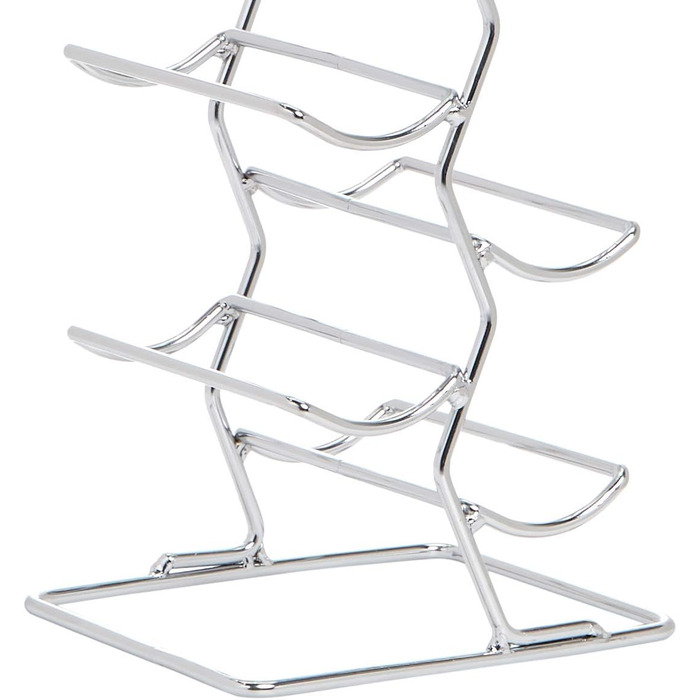 Amazon Basics Modern Style Wine Rack for 12 Bottles, 74 cm, Chrome