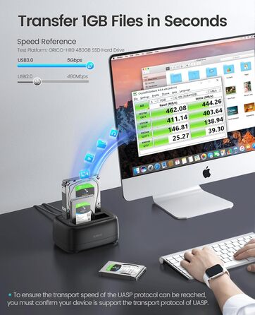 Док-станція Orico для 2 HDD 3.5