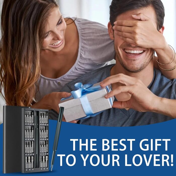 Електрична викрутка 63 в 1 для Macbook, iPhone, PS4/PS5, годинників та окулярів. Набір прецизійних викруток з бітами Torx T5-T9, P5, Y00 та ін.