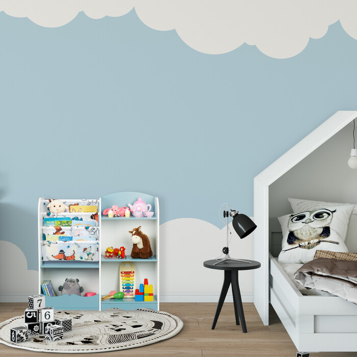 Relaxdays Children's Shelf with Dog Motif