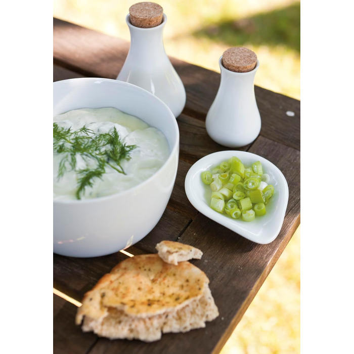 KAHLA 1U2012A9001UC BBQ Saucenprofi 0.40 l | White sauce dish made of porcelain