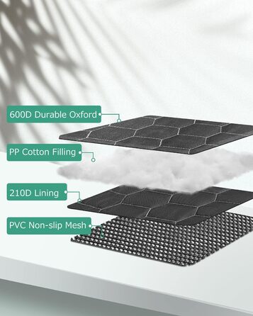 Захист для багажника автомобіля Oasser для собак з боковими та захистом краю вантажного отвору, універсальний, водонепроникний, стійкий до подряпин, нековзний, килимок для багажника