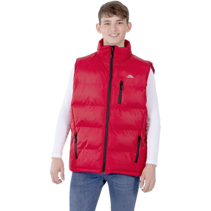 Чоловіча жилетка Trespass з утеплювачем, сіра (fint), червона (3XL)