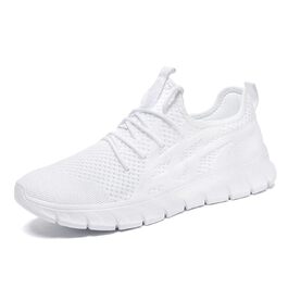 Жіночі кросівки для бігу та ходьби, Slip-On, сітка, білі, 38 EU