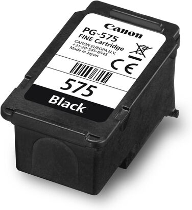 Картридж Canon PG-575 чорний оригінальний, 6.2 мл, на 100 сторінок (набір 2 шт)