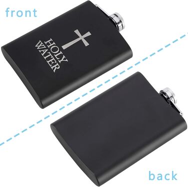 Набір фляг з нержавіючої сталі Wieat 8oz, гравіювання, подарункова коробка, для наречених/почетних гостей, фляга для чоловіків та жінок (з 1x воронкою, 2x стаканами)