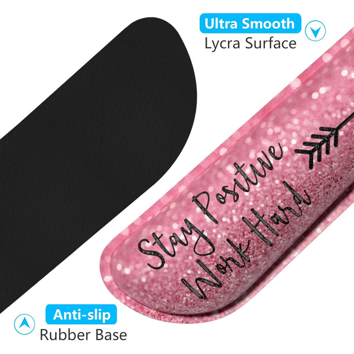 Підставка для зап'ястя Dapesuom, набір з підставки для миші, Memory Foam, для офісу та дому