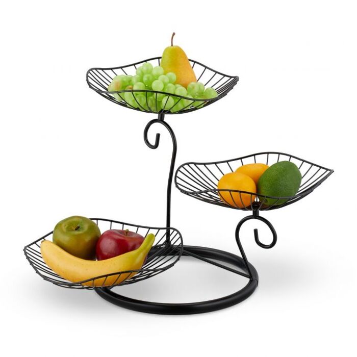 Relaxdays 3-Tier Fruit Stand