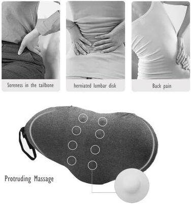 Siktorrwd BBL Sleep Pillow BBL Recovery Pillow for Bed/Chair, Cotton, BBL After Operations, Butt Lift Pillow After Operations to Relieve Back Pain, for Sleeping on Stomach and Side