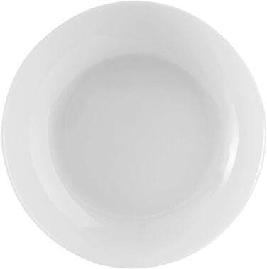 Сервіз столовий 24 штуки (на 12 осіб) - білий, порцеляна