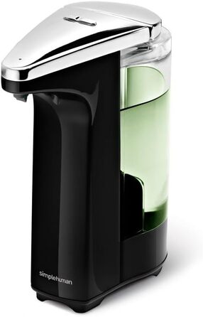 Simplehuman Sensor Soap Dispenser - Automatic Touchless Soap Dispenser, White - 237ml Capacity