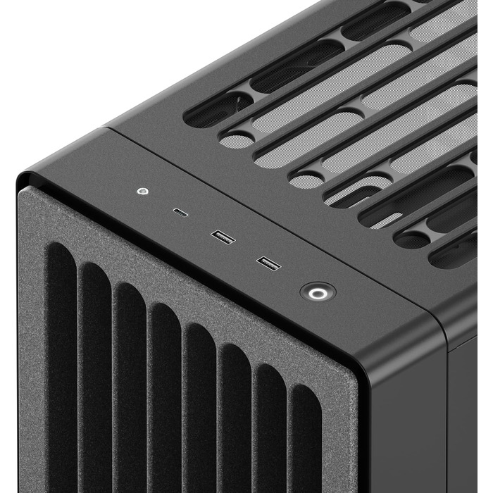 Корпус ПК HAVN BF 360 Flow: Midi-Tower з 3 вентиляторами, посилене охолодження, скло Tempered Glass, чорний