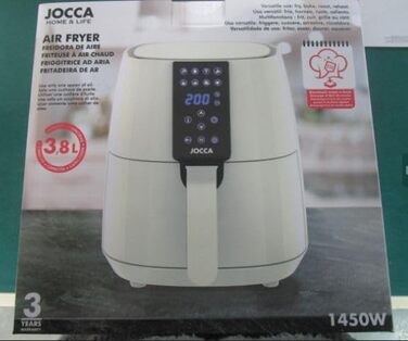 JOCCA Аерофритюрниця 3,8 л біла, унікальна модель