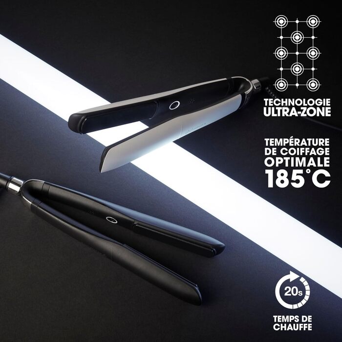 Випрямляч для волосся ghd Platinum+ Black - Професійний стайлер, захист кольору, для всіх типів волосся (стара упаковка)