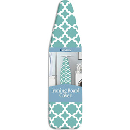 Покривало для прасувальної дошки Whitmor Deluxe, сірий медалйон, для прасування, з м'яким підкладом