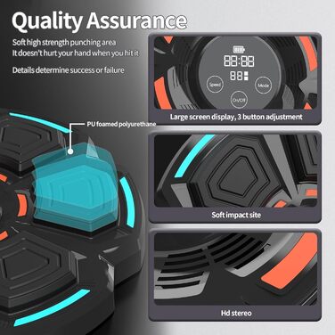 YeahBoom Музична Bluetooth Бокс-Машина: Електронна, Розумна, для Тренувань, Настінна
