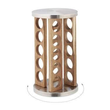 Relaxdays Spice Carousel with 20 Jars
