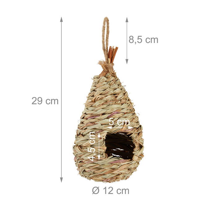 Relaxdays Hanging Bird Nest