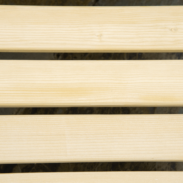 Розкладний садовий стілець Adirondack Outsunny з підніжкою 78 x 140 x 94 см з соснового дерева, зручний шезлонг для саду та вуличних меблів