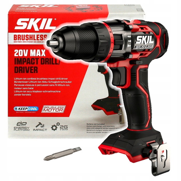 Ударний шурупокрут Skil 20V 3070 CB 60 Нм (без АКБ та зарядного пристрою) у кейсі