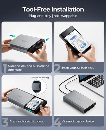 Зовнішній корпус для HDD/SSD ORICO 2.5