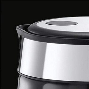Електричний чайник Russell Hobbs Elegance з нержавіючої сталі та скла, 23380-56, 6 режимів підсмажування, підігрів, розморожування