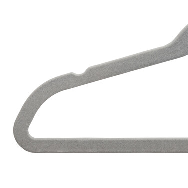 Relaxdays Velvet Clothes Hanger Set