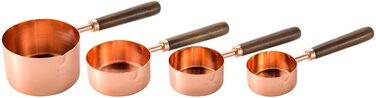 Wooden Handle Measuring Spoon Set, Baking Tools for Cooking (Color 1)