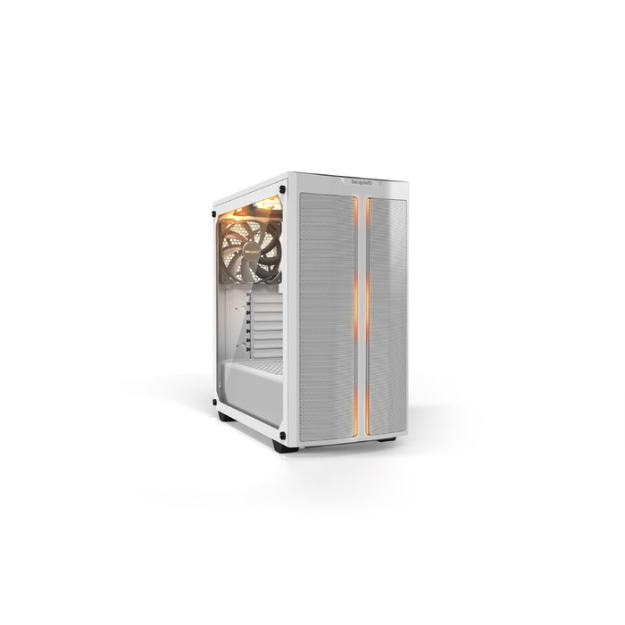 Корпус для ПК be quiet! Pure Base 500DX White, 3 вентилятори Pure Wings 2, ARGB підсвітка, підтримка радіаторів до 360мм, загартоване скло, білий