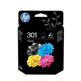 Оригінальний комплект картриджів HP 301 (чорний та кольоровий), 2 шт, нова версія
