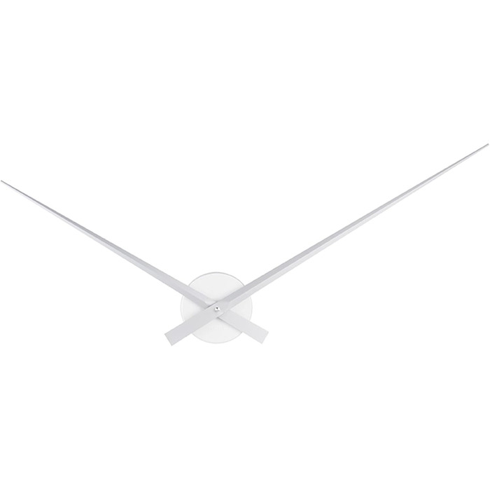 Karlsson Little Big Time Clock, Wall Clock, Aluminium, One Size (Silver)