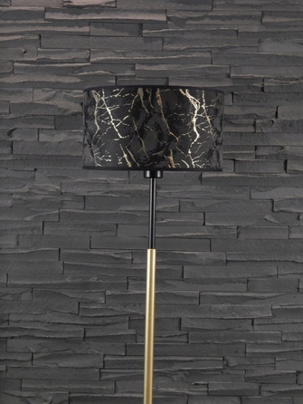 Підлогова лампа Adex E27 60 Вт, чорна, багатоколірна, жовта