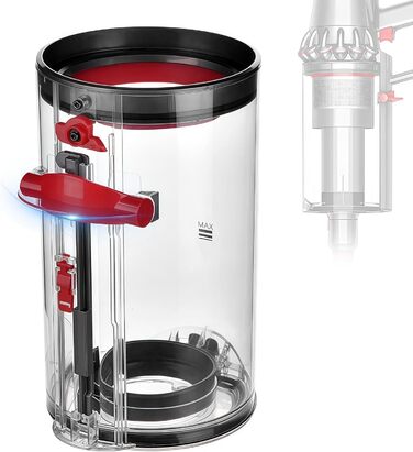 Замінний контейнер для пилу Dyson V11 V15 SV14 SV15 SV22 - аксесуар для пилососа, прозорий, надійний