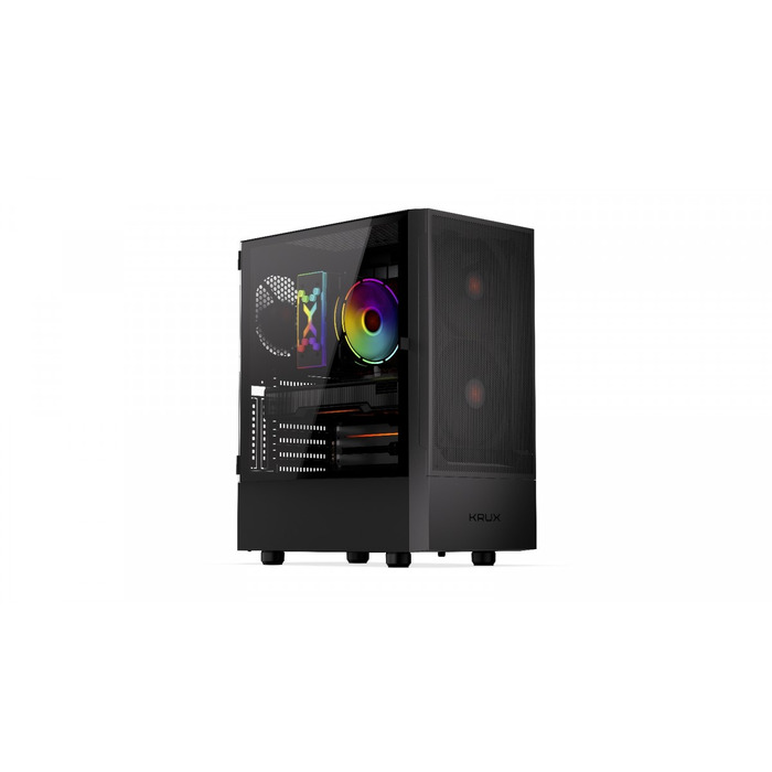 Корпус для ПК Krux Nadir Midi Tower ATX, вікно, чорний
