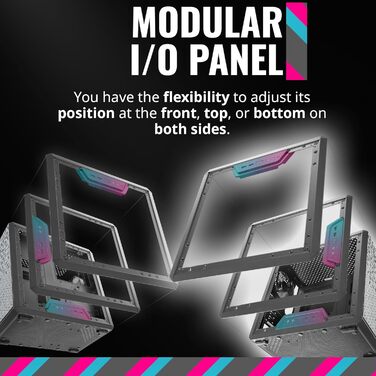 Корпус Cooler Master MasterBox Q300L V2 Mini-Tower mATX з 120 мм вентилятором, склом, USB 3.2 Gen 2x2