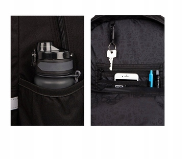 Багатовідсіковий шкільний рюкзак CoolPack, багатоколірний, 20 л