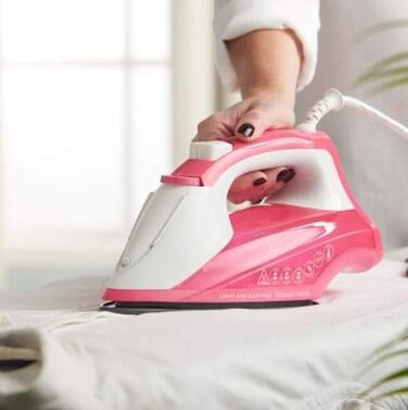 Праска Russell Hobbs Light & Easy Pro 26461-56, 2600 Вт, керамічна підошва, рожева