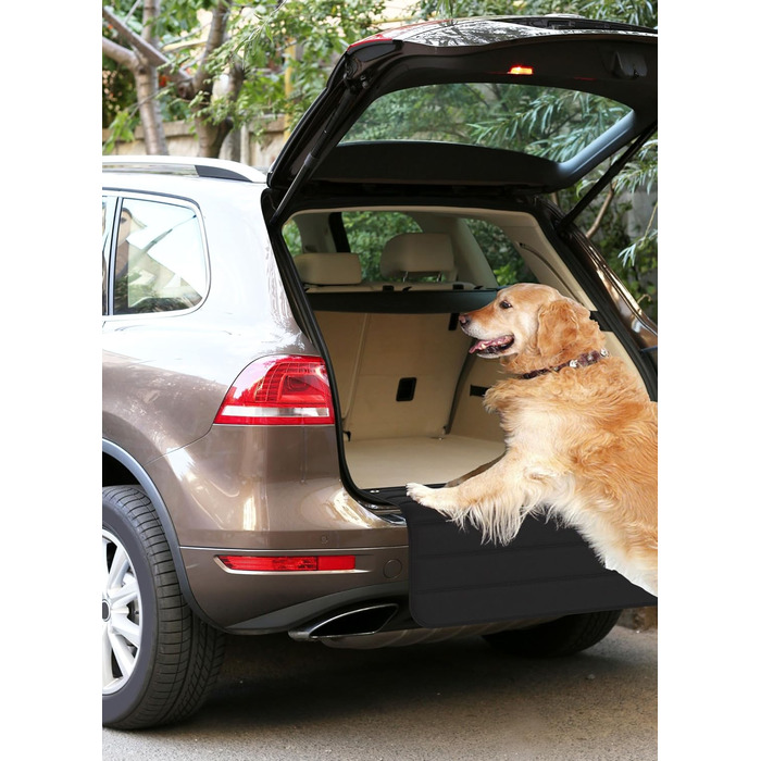 Захист для багажника автомобіля: килимок-амортизатор, захист краю багажника, для собак, водонепроникний, захист від подряпин, бруду, шерсті тварин. Чудовий подарунок для власників собак!