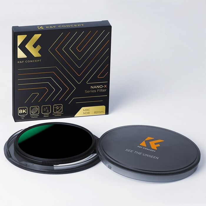 ND-фільтр K&F Concept Nano-X ND8 (3 Stop) 77mm для фотокамер