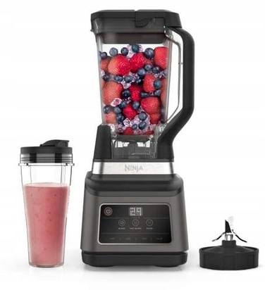 Стаціонарний блендер Ninja BN750EU, 1200 Вт, сріблястий/сірий